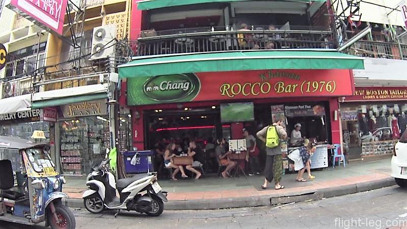 カオサン通りのRocco Bar